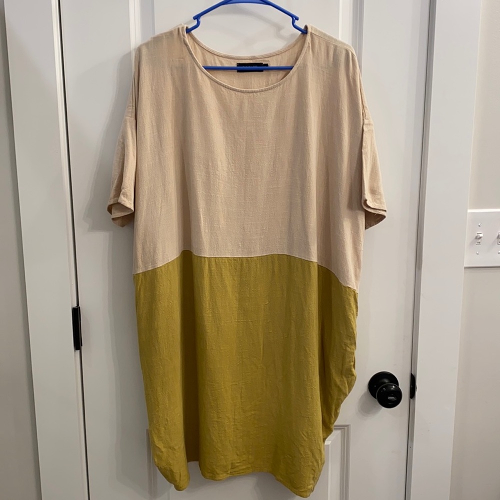 Roolee Linen and Cotton Dress
